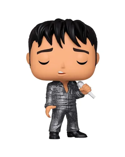 Фигурка Funko POP! Rocks Elvis Presley Elvis '68 Comeback Special (DGLT) (Exc) (188) 36650