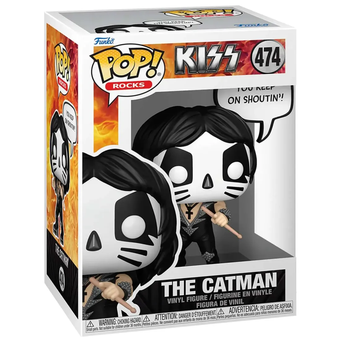 Фигурка Funko POP! Rocks KISS The Catman (R&R All Night) (474) 84123