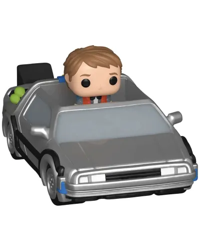 Фигурка Funko Bitty POP! Rides BTTF Marty McFly and Time Machine 85521