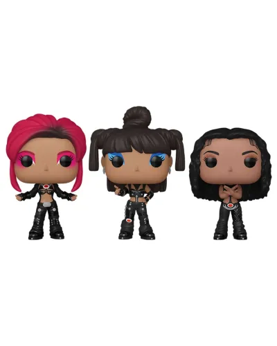 Фигурка Funko POP! Rocks TLC Scrubs T-Boz/Left Eye/Chilly 3PK 79709