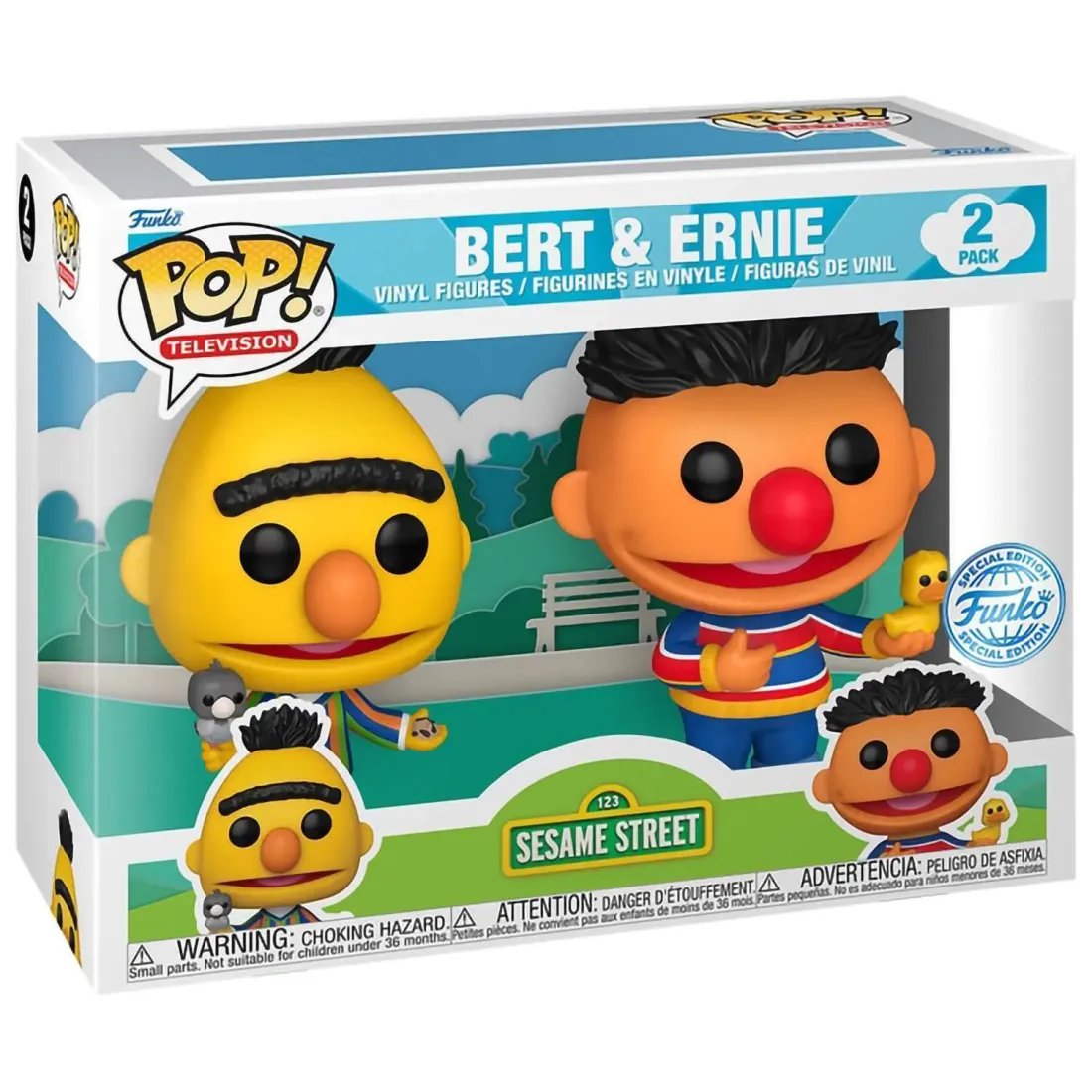 Фигурка Funko POP! Sesame Street Bert and Ernie 2PK 82870