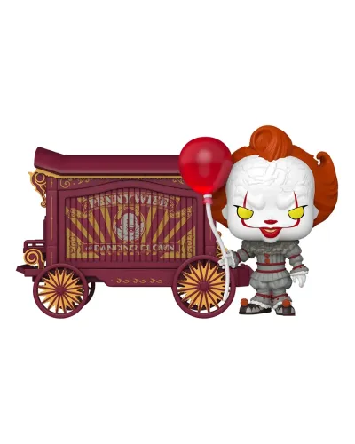 Фигурка Funko POP! Town IT Welcome to Derry Pennywise & Wagon (49) 86243