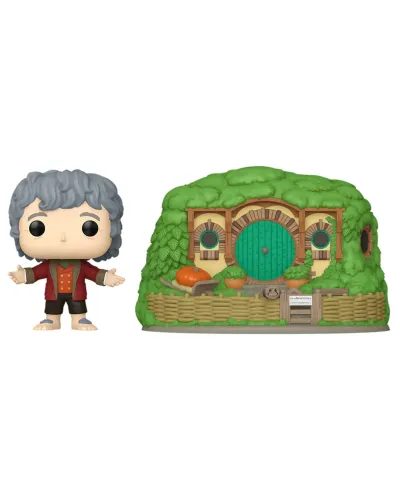 Фигурка Funko POP! Town LOTR Bilbo Baggins with Bag-End (39) 80835