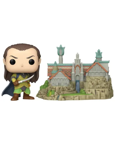 Фигурка Funko POP! Town LOTR S8 Elrond with Rivendell (1747) 83787