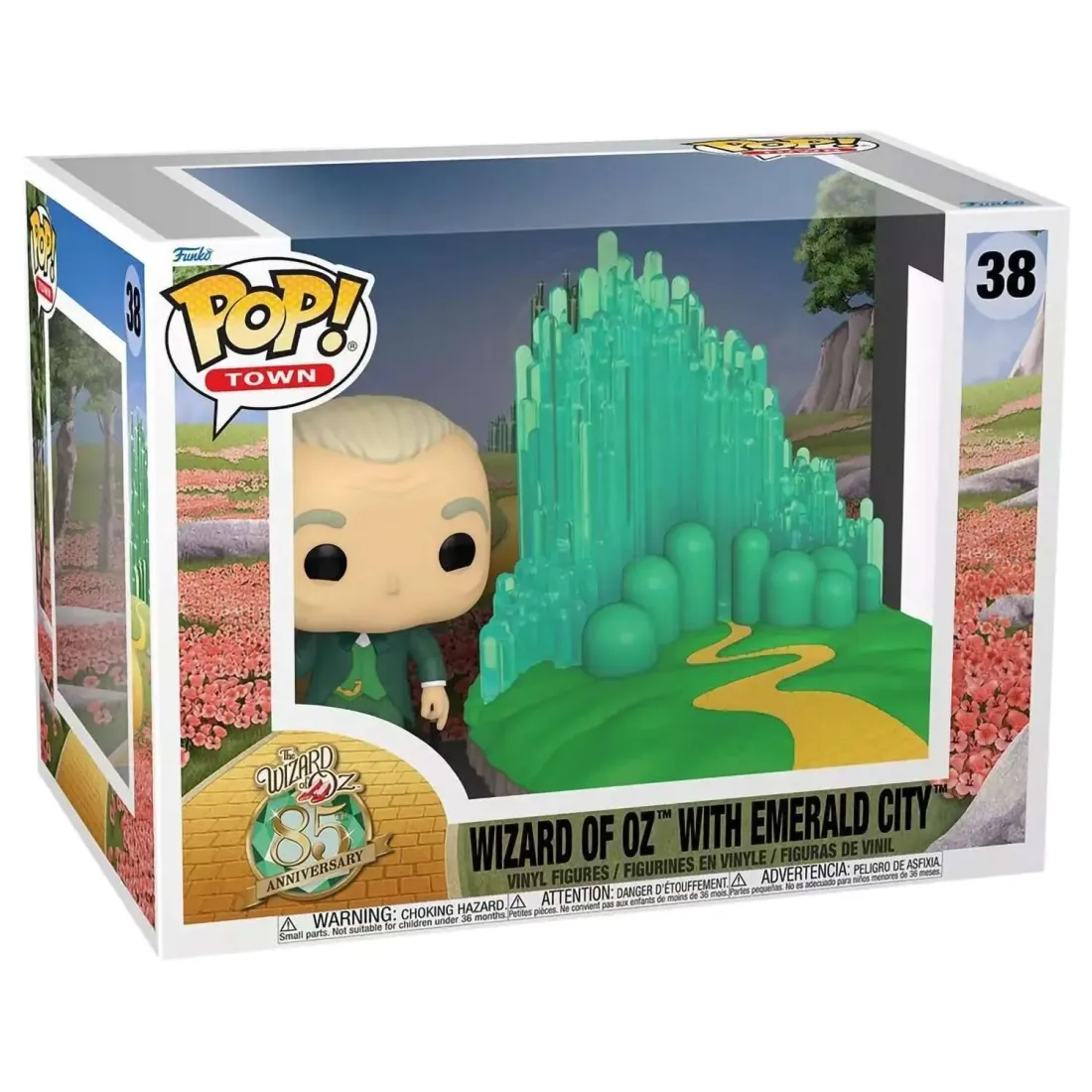Фигурка Funko POP! Town The Wizard of Oz 85th Wizard of Oz With Emerald City (38) 75978