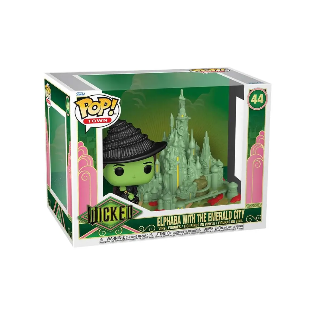 Фигурка Funko POP! Town Wicked Elphaba w/Emerald City (44) 79751