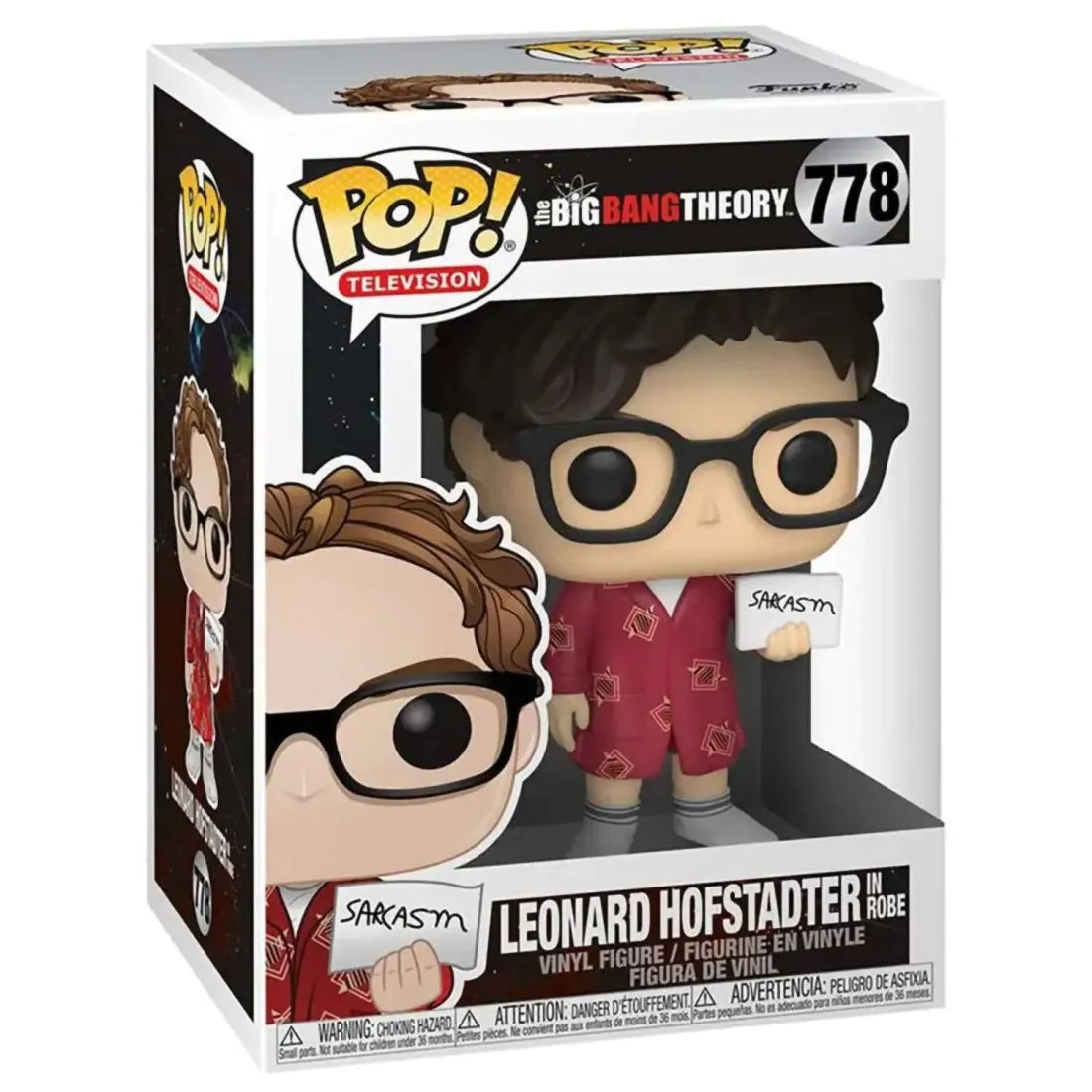 Фигурка Funko POP! TV Big Bang Theory S2 Leonard Hofstadter In Robe (778) 38586