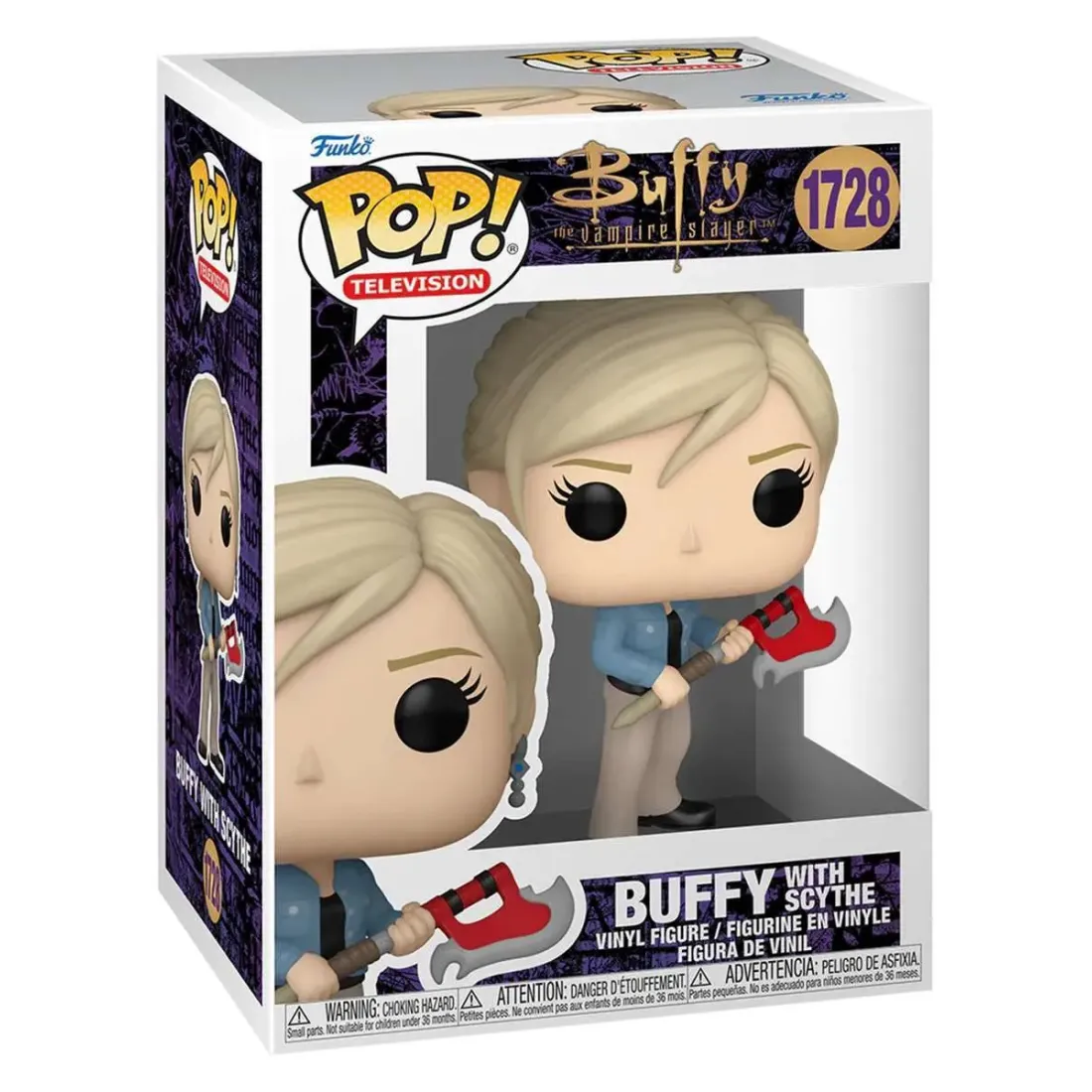 Фигурка Funko POP! TV Buffy the Vampire Slayer S3 Buffy w/Scythe (1728) 86253