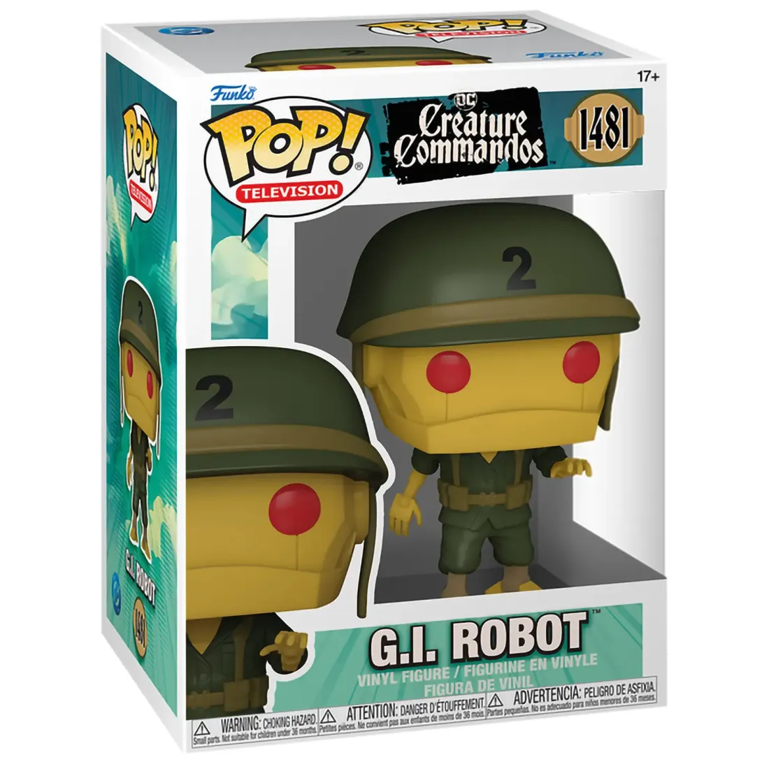 Фигурка Funko POP! TV DC Creature Commandos G.I. Robot (1481) 81033