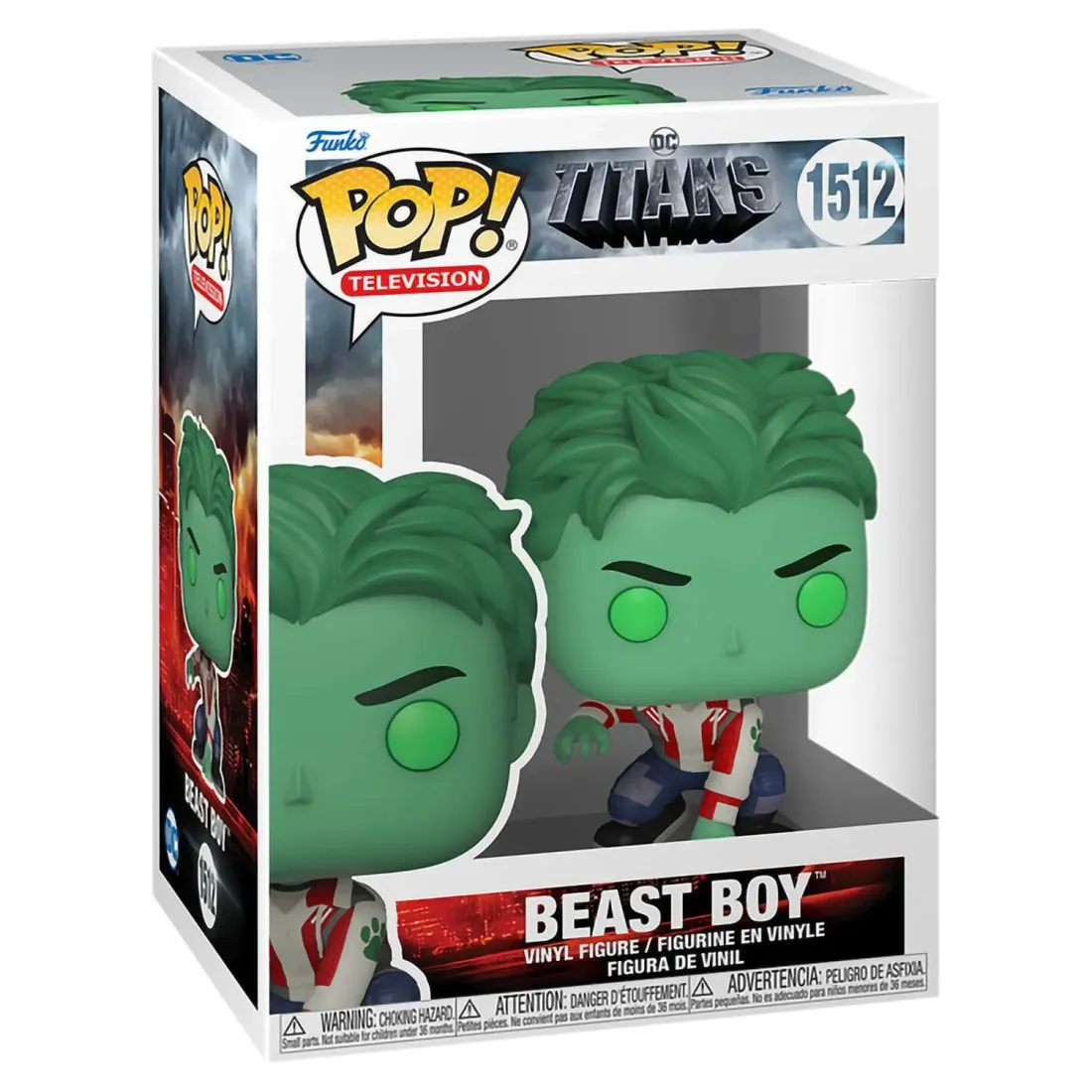 Фигурка Funko POP! TV DC Titans Beast Boy (1512) 75874