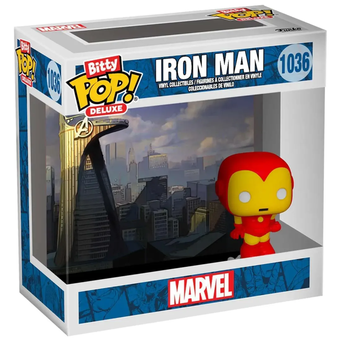 Фигурка Funko Bitty POP! Deluxe Iron Man (Avenger Tower) (1036) 81301