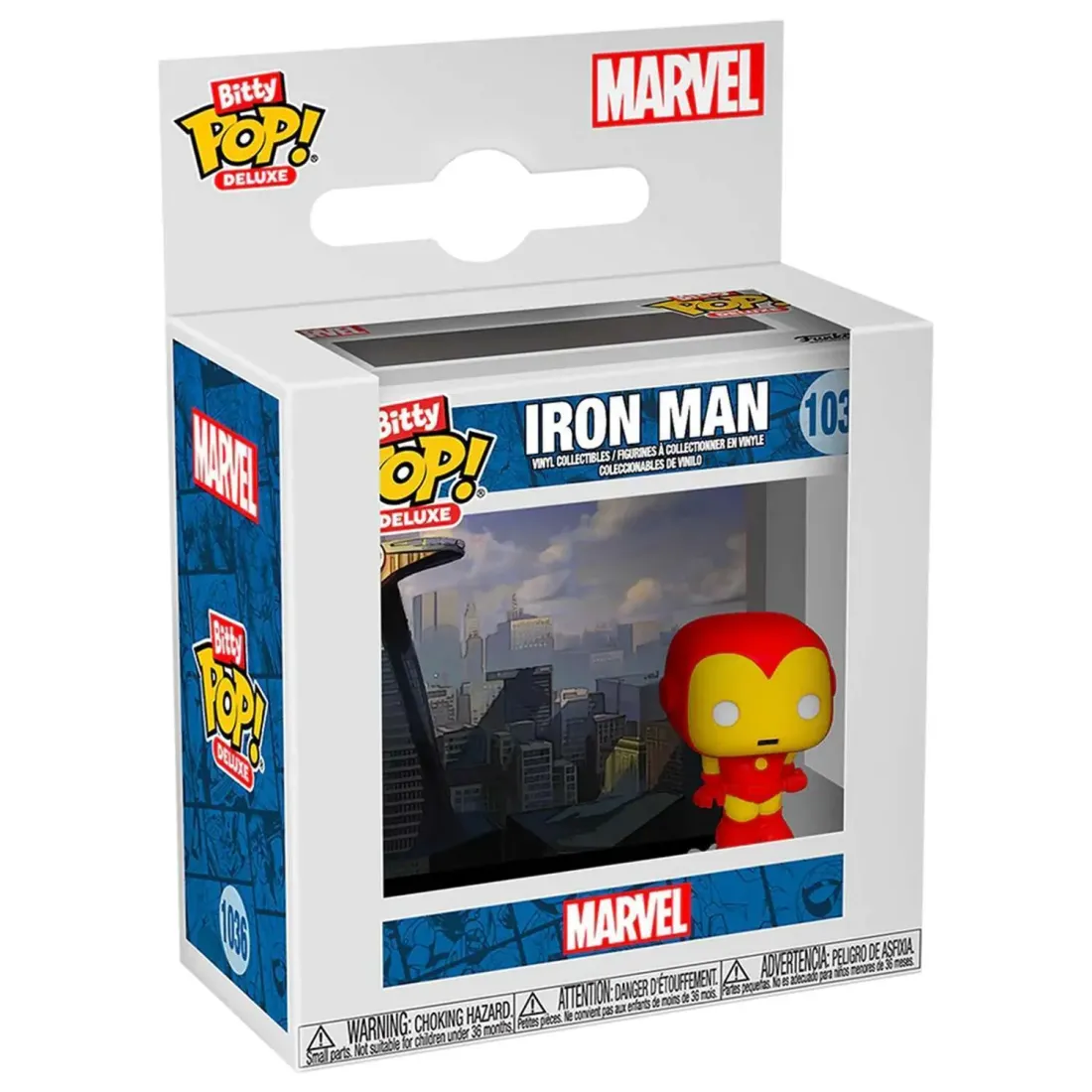 Фигурка Funko Bitty POP! Deluxe Iron Man (Avenger Tower) (1036) 81301