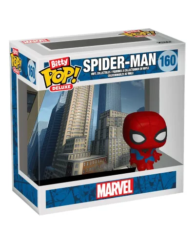 Фигурка Funko Bitty POP! Deluxe Marvel Spider-Man (Cityscape) (160) 81302