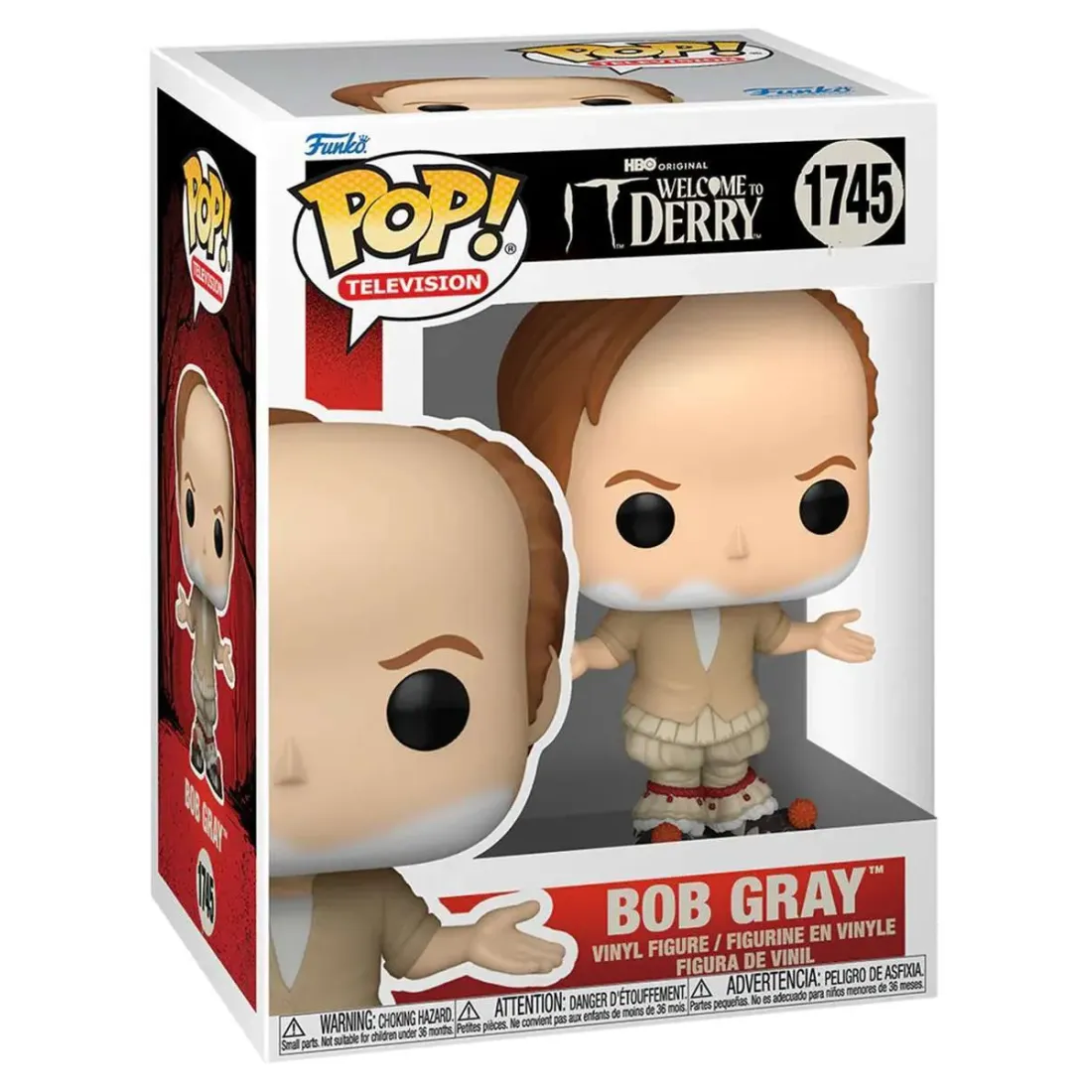 Фигурка Funko POP! TV IT Welcome to Derry Bob Gray (1746) 86676