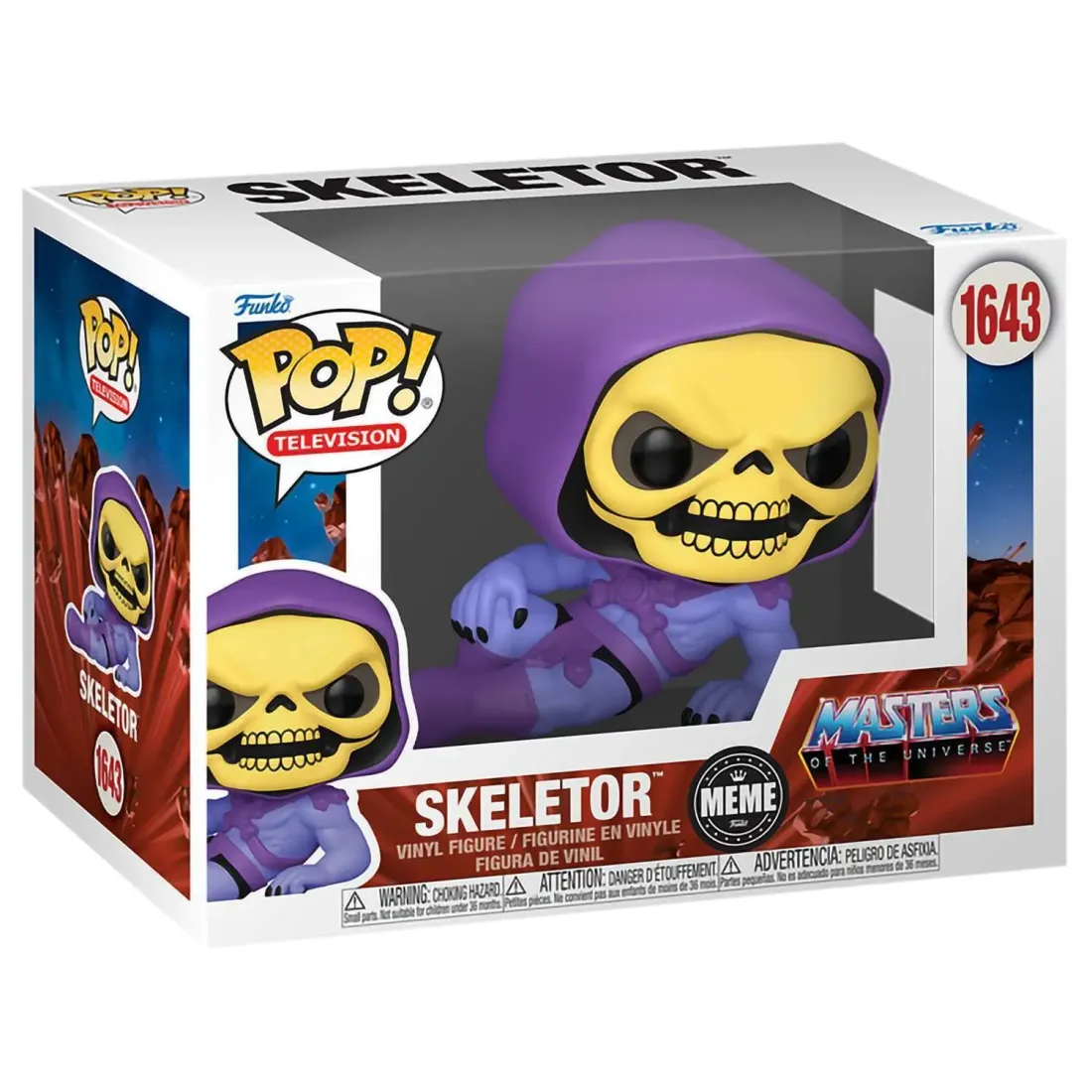 Фигурка Funko POP! TV Meme S1 MOTU Skeletor (1643) 81067