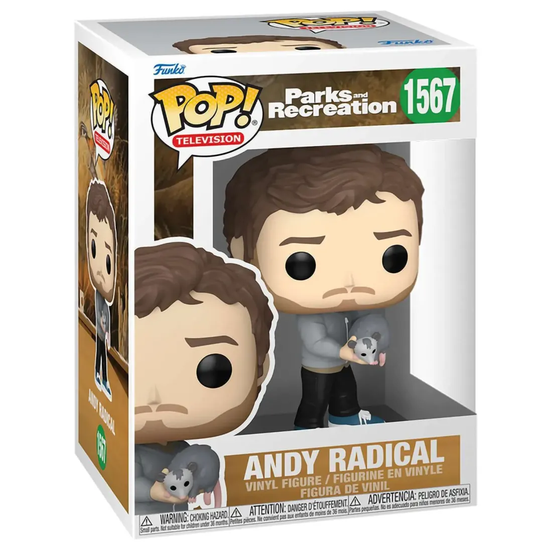 Фигурка Funko POP! TV Parks and Recreation 15th Andy Radical (1567) 80171
