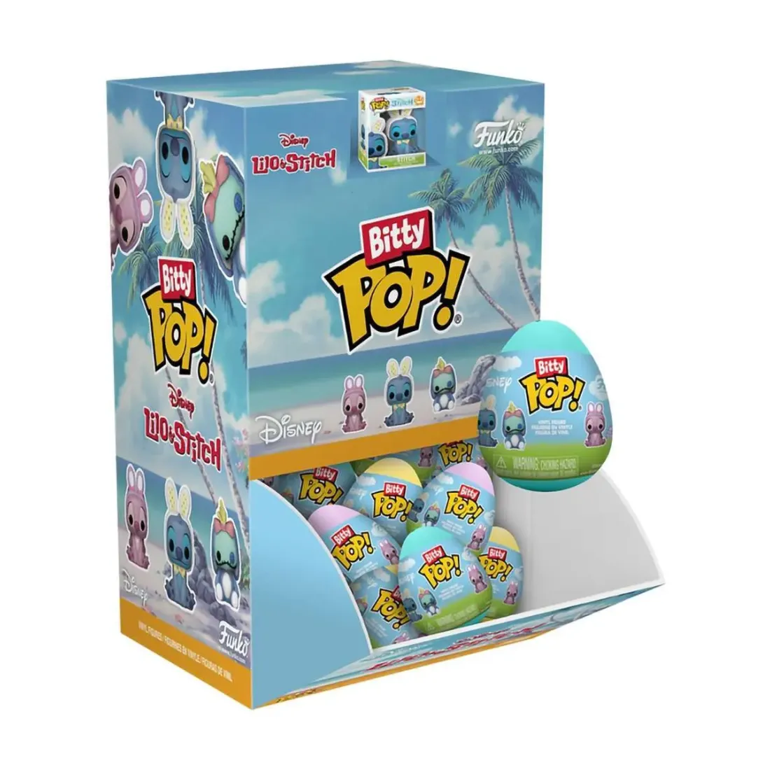 Фигурка Funko Bitty POP! Eggs Lilo & Stitch 1 штука в ассортименте (из 6) 92428