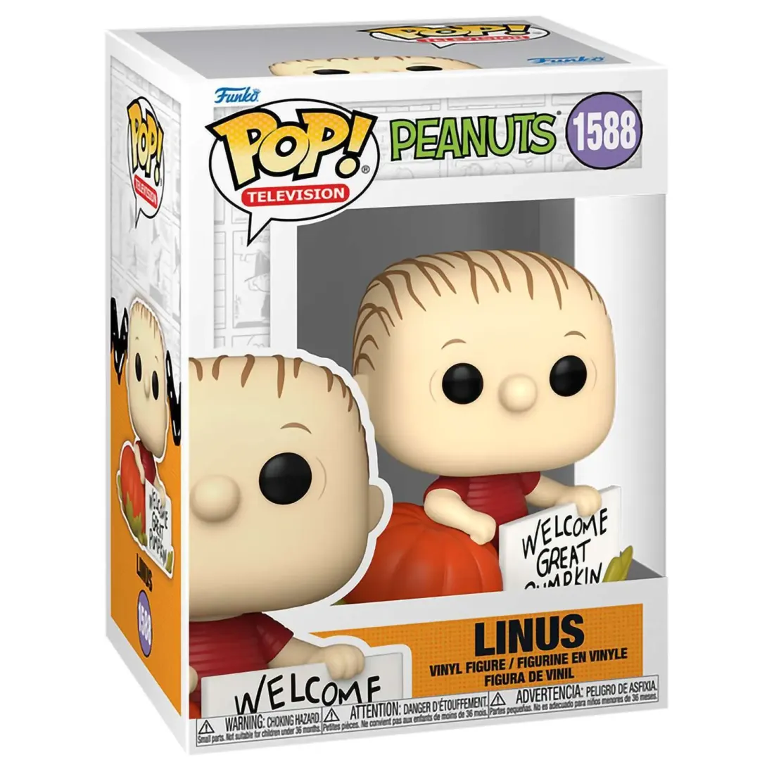 Фигурка Funko POP! TV Peanuts Linus (1588) 81368