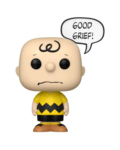 Фигурка Funko POP! TV Peanuts S7 Charlie Brown (Good Grief) (1677) 83508