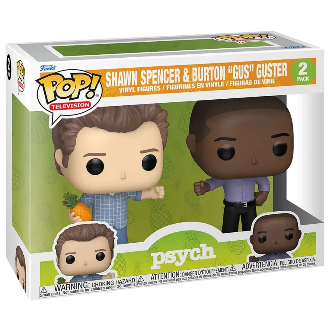 Фигурка Funko POP! TV Psych Shawn Spencer & Burton 