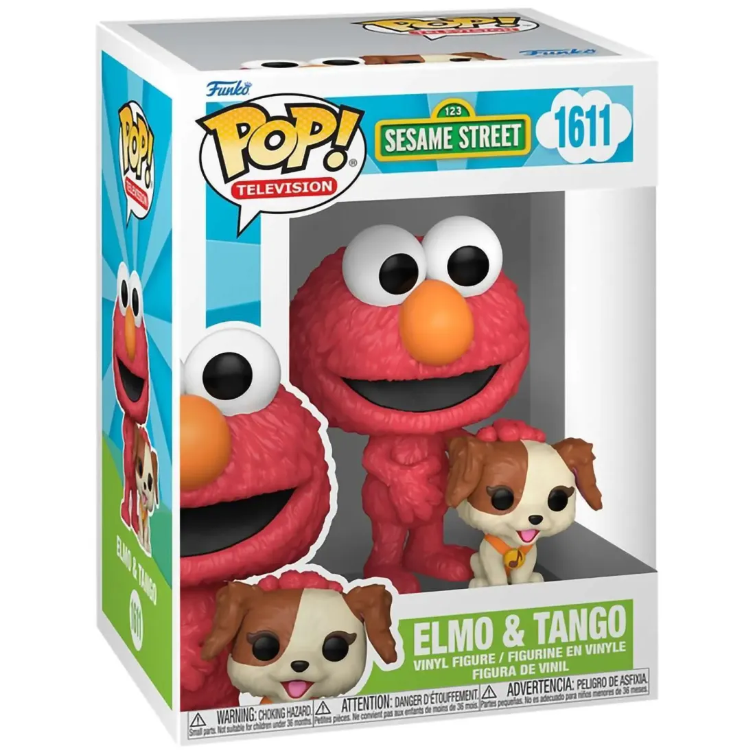 Фигурка Funko POP! TV Sesame Street S5 Elmo and Tango (1611) 80143