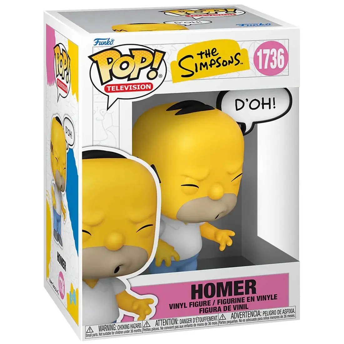 Фигурка Funko POP! TV Simpsons S12 Homer (D'OH!) (1736) 86412