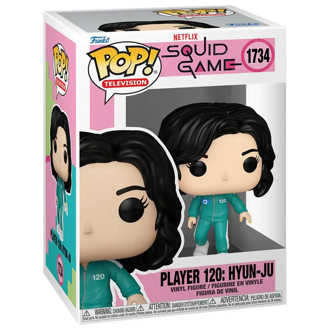 Фигурка Funko POP! TV Squid Game S3 Player 120 Hyun-Ju (1734) 79732