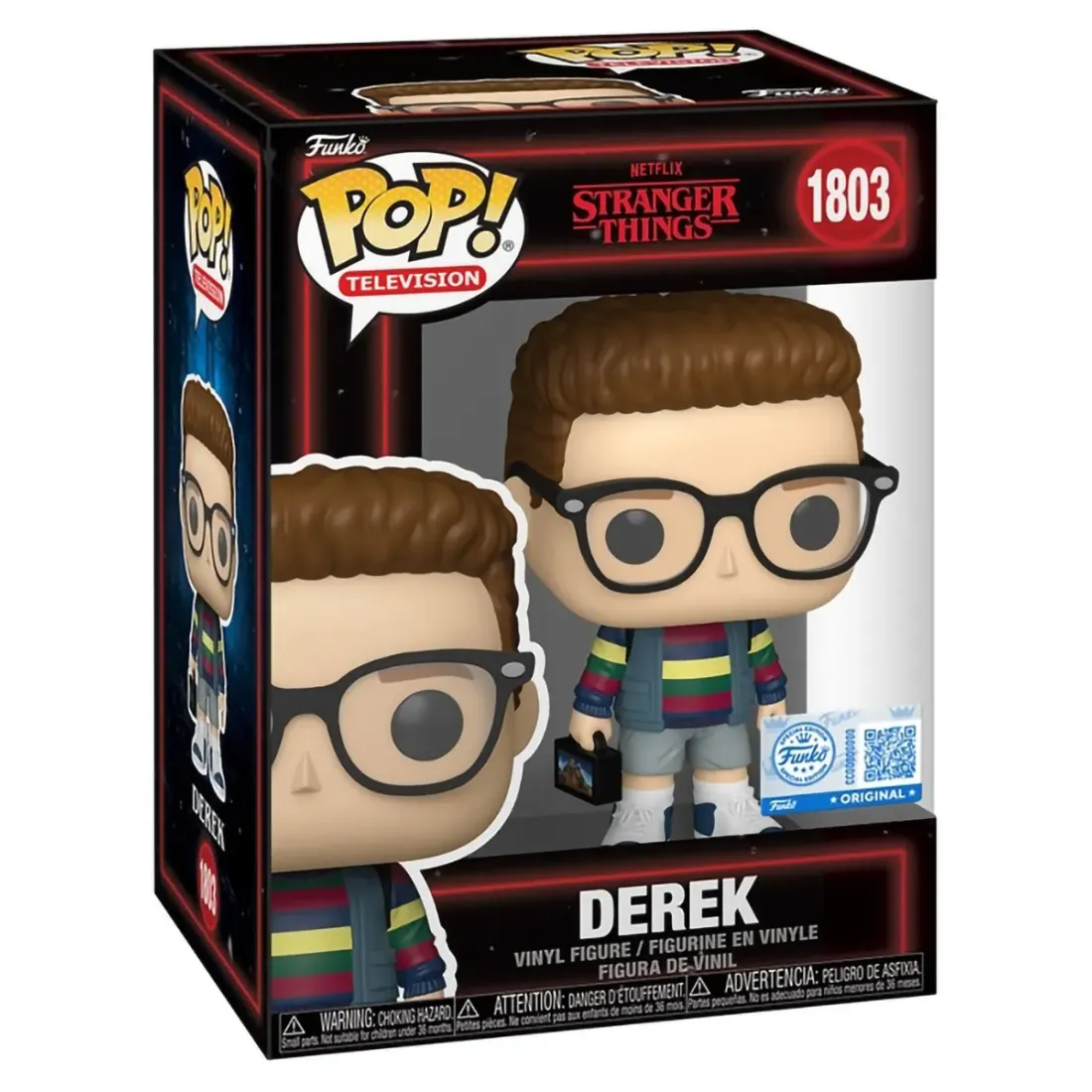 Фигурка Funko POP! TV Stranger Things S5 Derek Turnbow (Exc) (1803) 88653