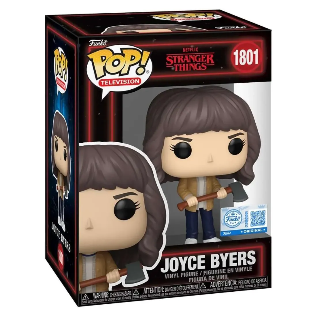 Фигурка Funko POP! TV Stranger Things S5 Joyce Byers with Axe (Exc) (1801) 88519