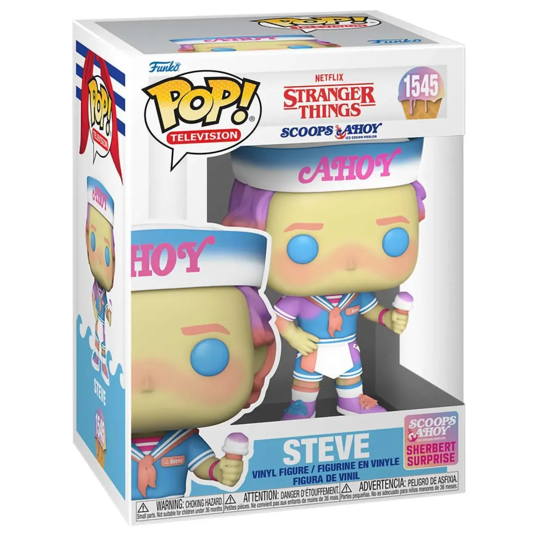 Фигурка Funko POP! TV Stranger Things Steve (Scoops Ahoy) (1545) 79998