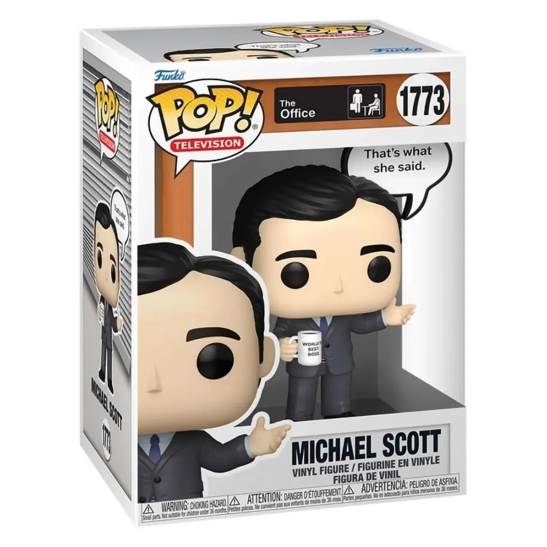 Фигурка Funko POP! TV The Office S11 Michael Scott (That's what she said) (1773) 86428