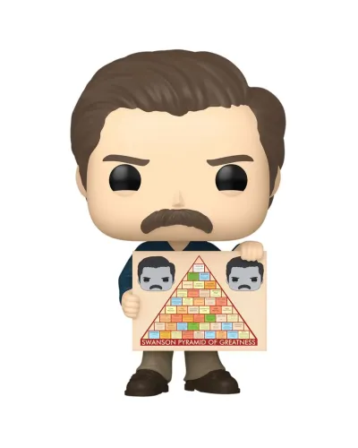 Фигурка Funko POP! TV Parks and Recreation 15th Ron Swanson (1569) 80175