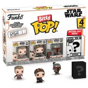 Фигурка Funko Bitty POP! Mandalorian Cobb Vanth+Fennec Shand+Boba Fett+Mystery (1 of 4) 4PK​ 75453