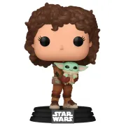 Фигурка Funko POP! Bobble Star Wars Mandalorian S9 Peli Motto w/Grogu (665) 76552
