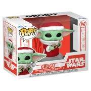 Фигурка Funko POP! Bobble Star Wars Holiday Grogu (747) 80009
