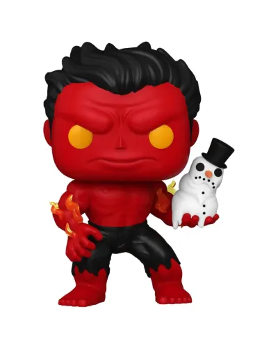 Фигурка Funko POP! Bobble Marvel Holiday S4 Red Hulk (1439) 80034