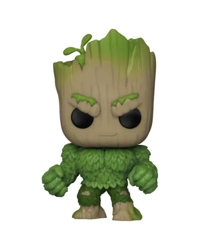 Фигурка Funko POP! Bobble Marvel We Are Groot Groot as Hulk (1397) 81338