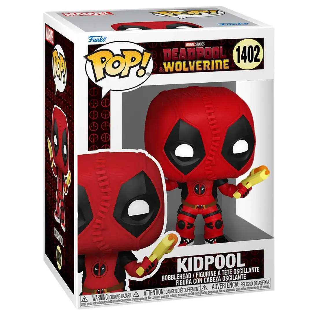 Фигурка Funko POP! Bobble Marvel Deadpool 3 Kidpool (1402) 82381