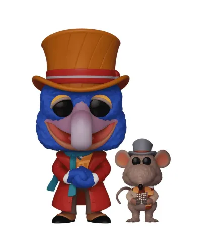Фигурка Funko POP! Movies Disney Muppets Christmas Carol Charles Dickens w/Rizzo (1456) 72413