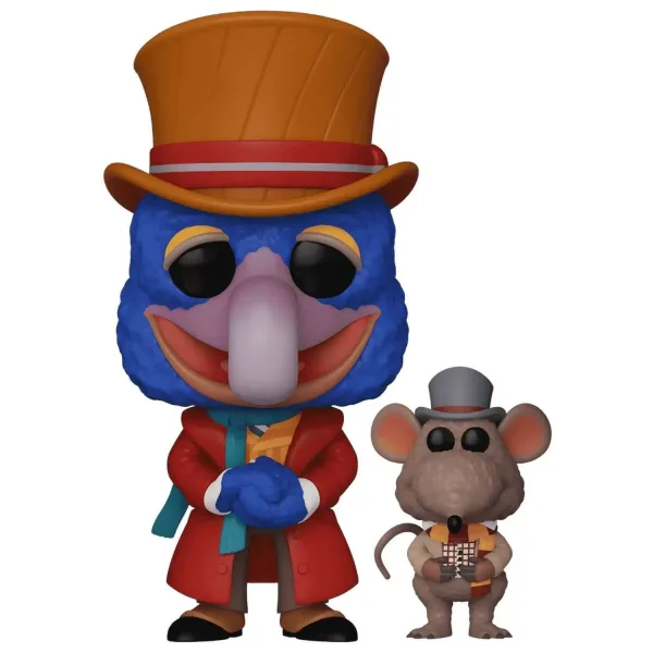 Фигурка Funko POP! Movies Disney Muppets Christmas Carol Charles Dickens w/Rizzo (1456) 72413