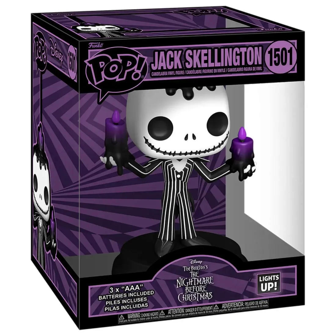 Фигурка Funko POP! Disney TNBC Jack Skellington Holding Candles (SFX) 6