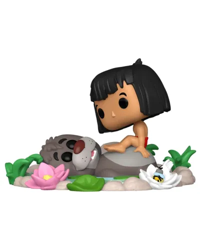 Фигурка Funko POP! Moment Disney The Jungle Book S2 Baloo and Mowgli (1490) 80789