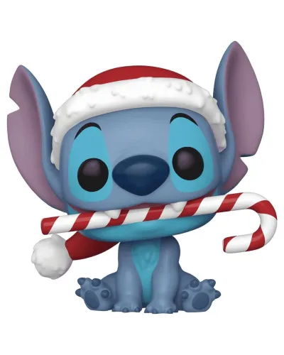 Фигурка Funko POP! Disney Lilo & Stitch Holiday Stitch with Candy Cane (1502) 80036