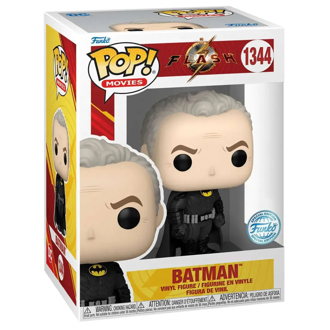 Фигурка Funko POP! Movies The Flash Batman (Keaton) Unmasked (Exc) (1344) 66377