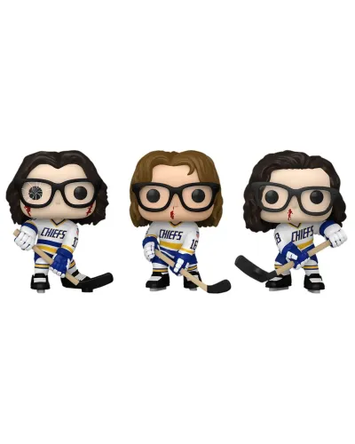 Фигурка Funko POP! Movies Slap Shot The Hanson Brothers (Steve/Jack/Jeff) 3PK 76041