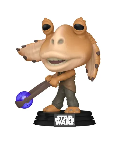 Фигурка Funko POP! Bobble Star Wars Ep 1 TPM 25th Jar Jar Binks w/ Booma Bal (700) 76017