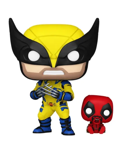 Фигурка Funko POP! Bobble Marvel Deadpool 3 Wolverine with Babypool (1403) 82382