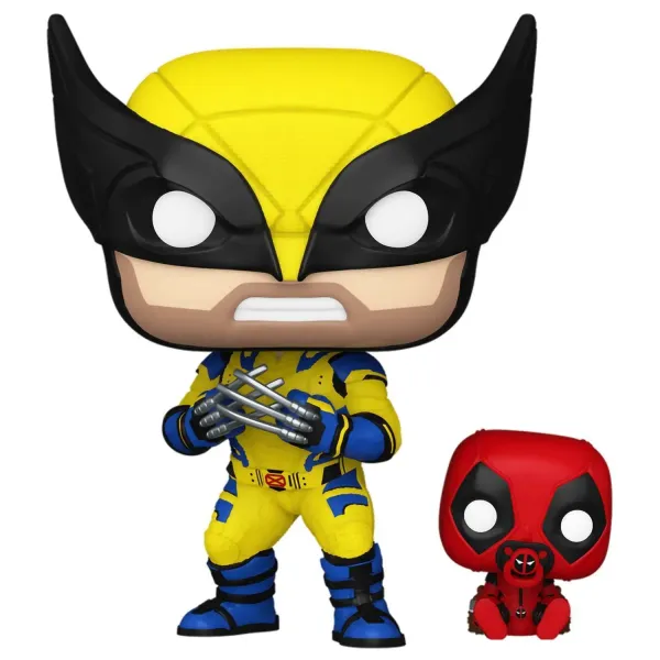 Фигурка Funko POP! Bobble Marvel Deadpool 3 Wolverine with Babypool (1403) 82382