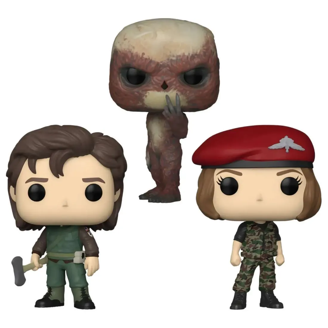 Фигурка Funko POP! TV Stranger Things S4 Hunter Robin/Steve/Vecna 3PK (Exc) 66909