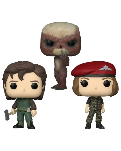Фигурка Funko POP! TV Stranger Things S4 Hunter Robin/Steve/Vecna 3PK (Exc) 66909